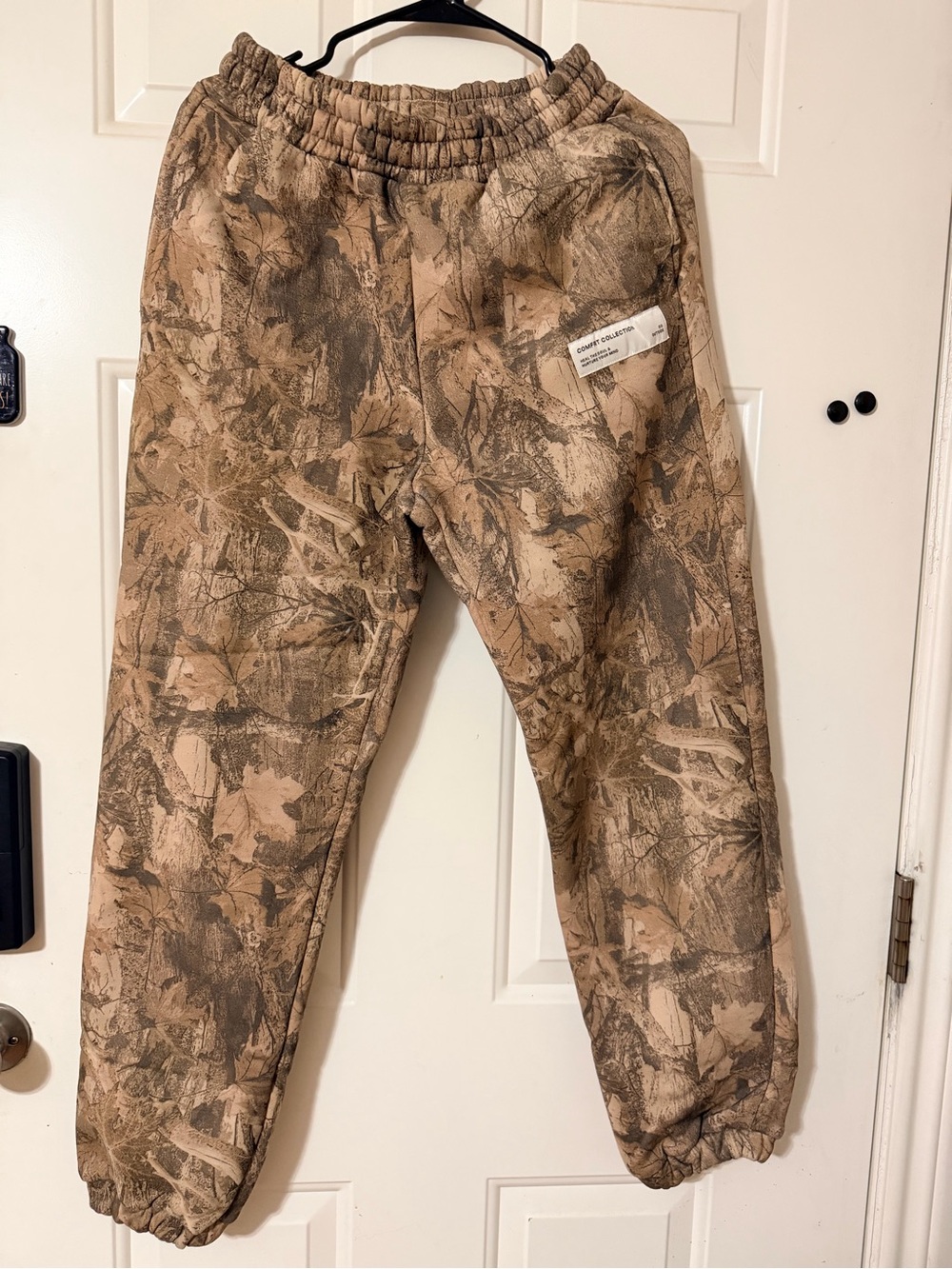 Men's Camo Tan Jogger Sweatpants - Unknown Brand